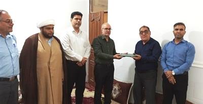 تقدیر از آزاده سرفراز مركز تحقیقات بوشهر